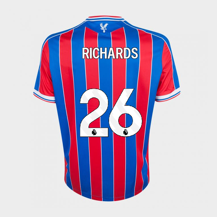 Crystal Palace Home RICHARDS 26 Jersey 25-26