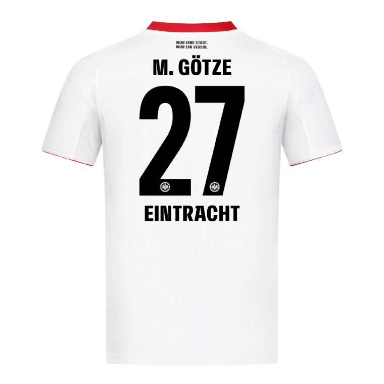 Eintracht Frankfurt Away M. GÖTZE 27 Jersey 25-26