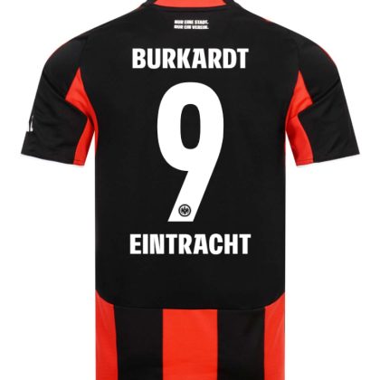 Eintracht Frankfurt Home BURKARDT 9 Jersey 25-26