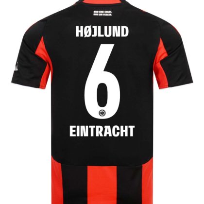 Eintracht Frankfurt Home HØJLUND 6 Jersey 25-26