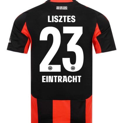 Eintracht Frankfurt Home LISZTES 23 Jersey 25-26