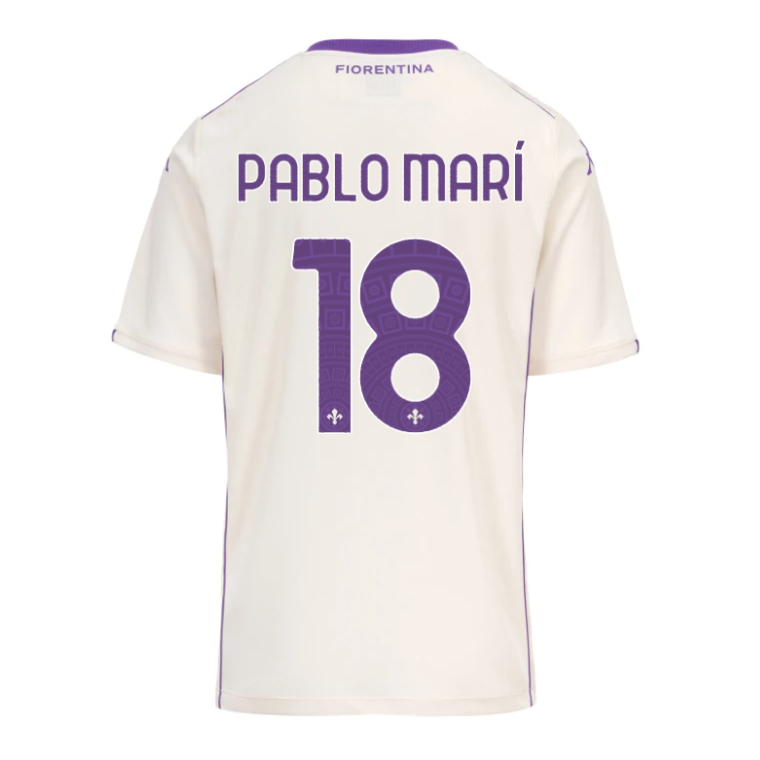 Fiorentina Away PABLO MARÍ 18 Jersey 25-26