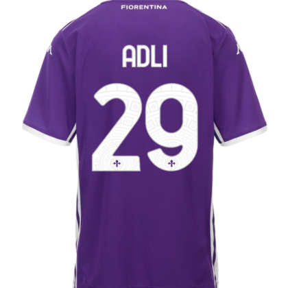 Fiorentina Home ADLI 29 Jersey 25-26