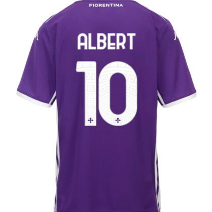 Fiorentina Home ALBERT 10 Jersey 25-26