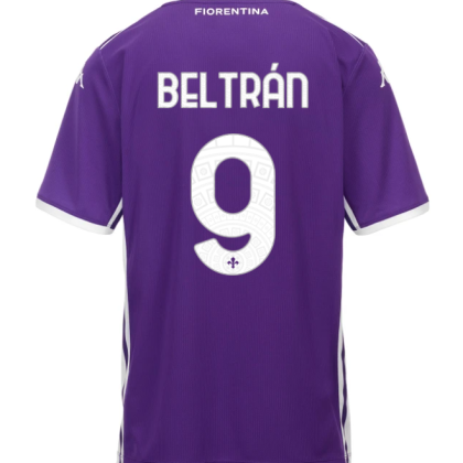 Fiorentina Home BELTRÁN 9 Jersey 25-26