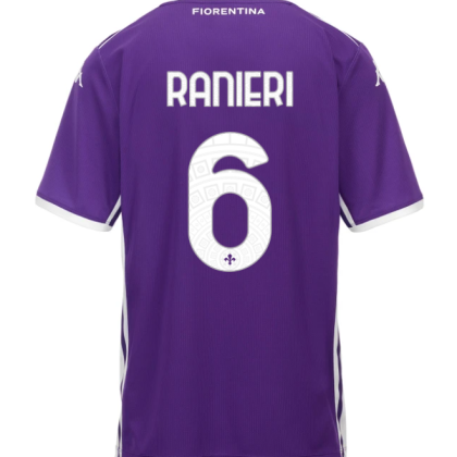 Fiorentina Home RANIERI 6 Jersey 25-26