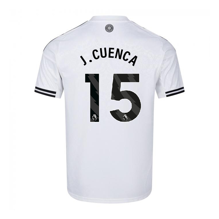 Fulham Home J.CUENCA 15 Jersey 25-26