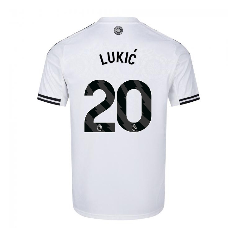 Fulham Home LUKIĆ 20 Jersey 25-26