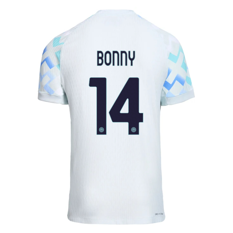 Inter Milan Away BONNY 14 Jersey 25-26 (Player Version)