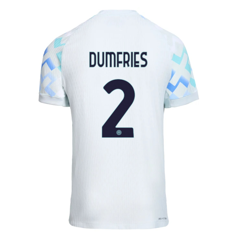 Inter Milan Away DUMFRIES 2 Jersey 25-26 (Player Version)