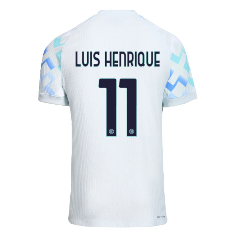 Inter Milan Away LUIS HENRIQUE 11 Jersey 25-26 (Player Version)