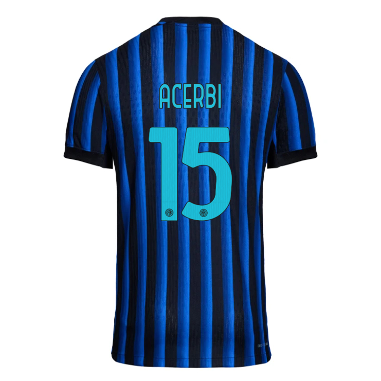 Inter Milan Home ACERBI 15 Jersey 25-26 (Player Version)
