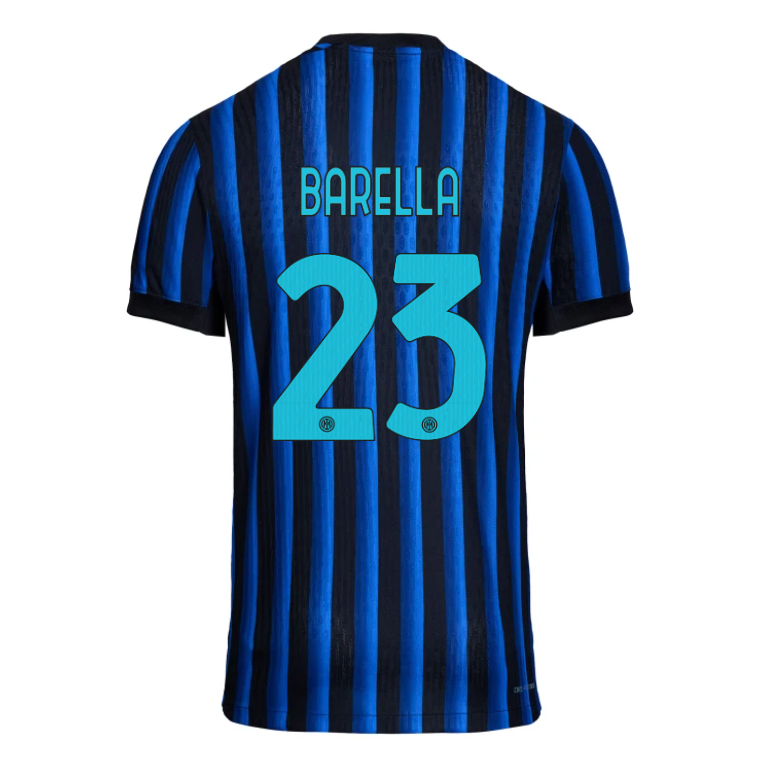 Inter Milan Home BARELLA 23 Jersey 25-26 (Player Version)