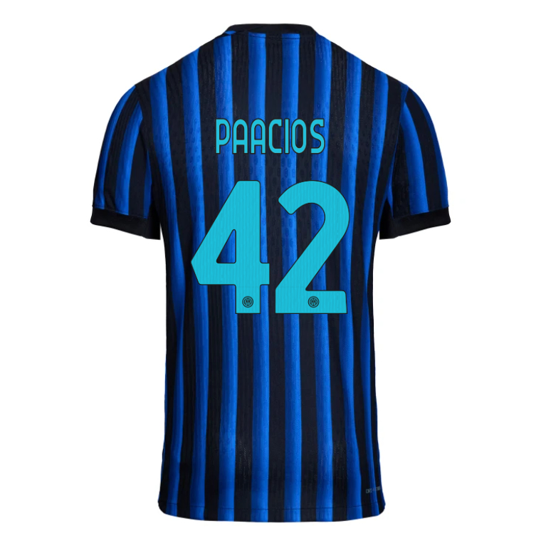 Inter Milan Home PALACIOS 42 Jersey 25-26 (Player Version)