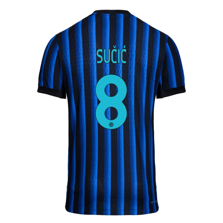 Inter Milan Home SUČIĆ 8 Jersey 25-26 (Player Version)