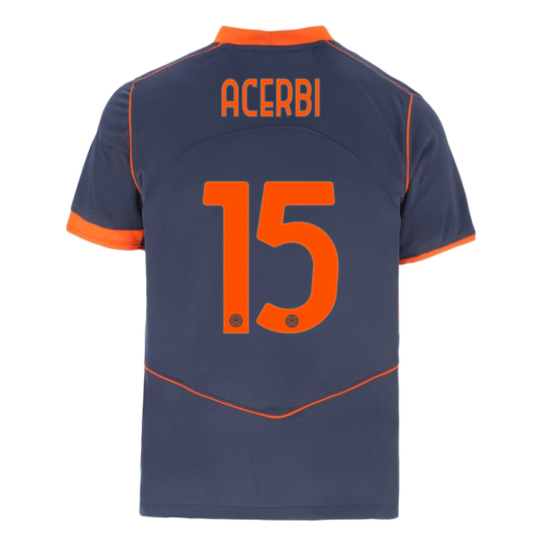 Inter Milan Third ACERBI 15 Jersey 25-26