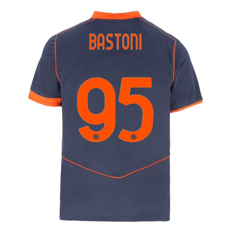 Inter Milan Third BASTONI 95 Jersey 25-26