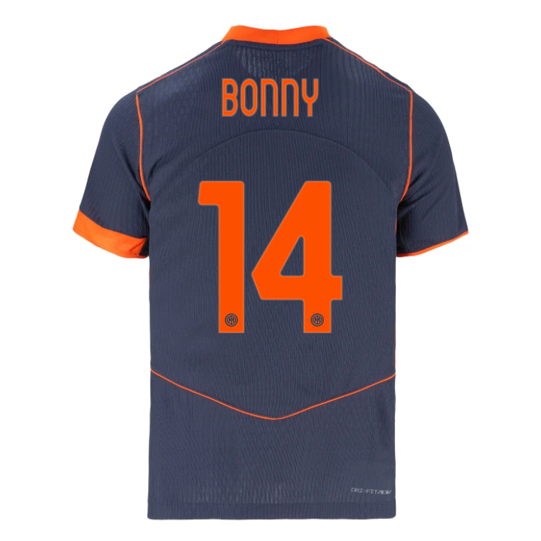 Inter Milan Third BONNY 14 Jersey 25-26 (Player Version)