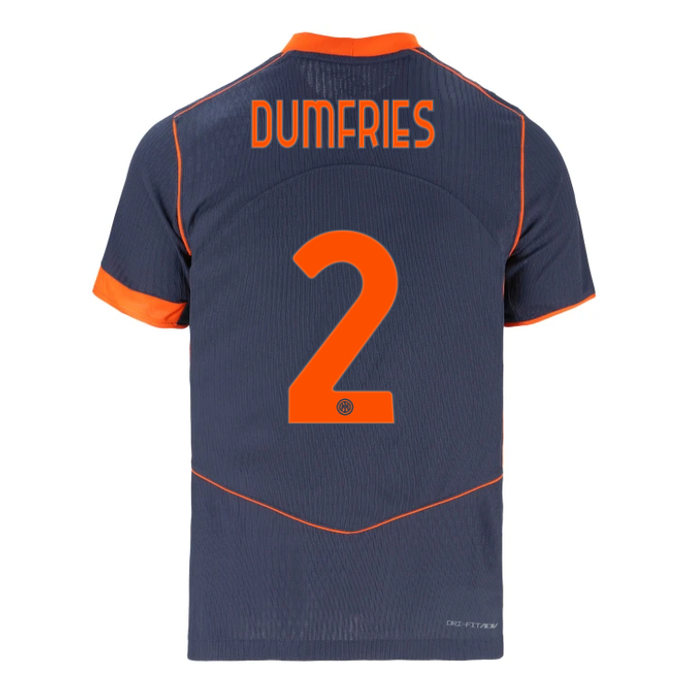 Inter Milan Third DUMFRIES 2 Jersey 25-26 (Player Version)