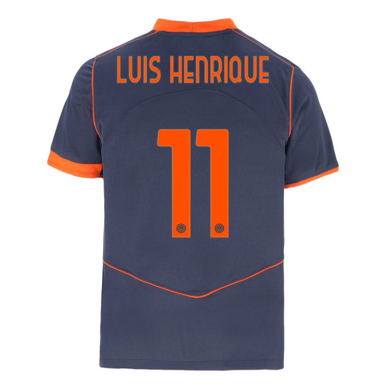 Inter Milan Third LUIS HENRIQUE 11 Jersey 25-26