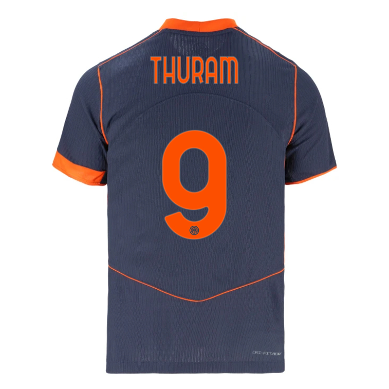Inter Milan Third THURAM 9 Jersey 25-26 (Player Version)