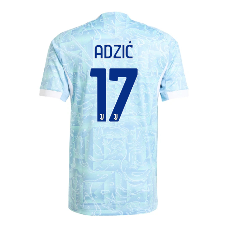 Juventus Away ADZIĆ 17 Jersey 25-26 (Player Version)