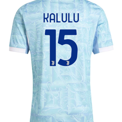 Juventus Away KALULU 15 Jersey 25-26