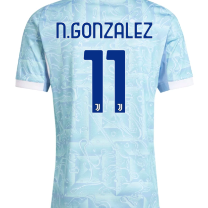 Juventus Away N. GONZALEZ 11 Jersey 25-26