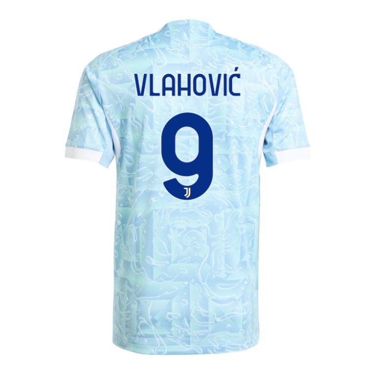 Juventus Away VLAHOVIĆ 9 Jersey 25-26 (Player Version)
