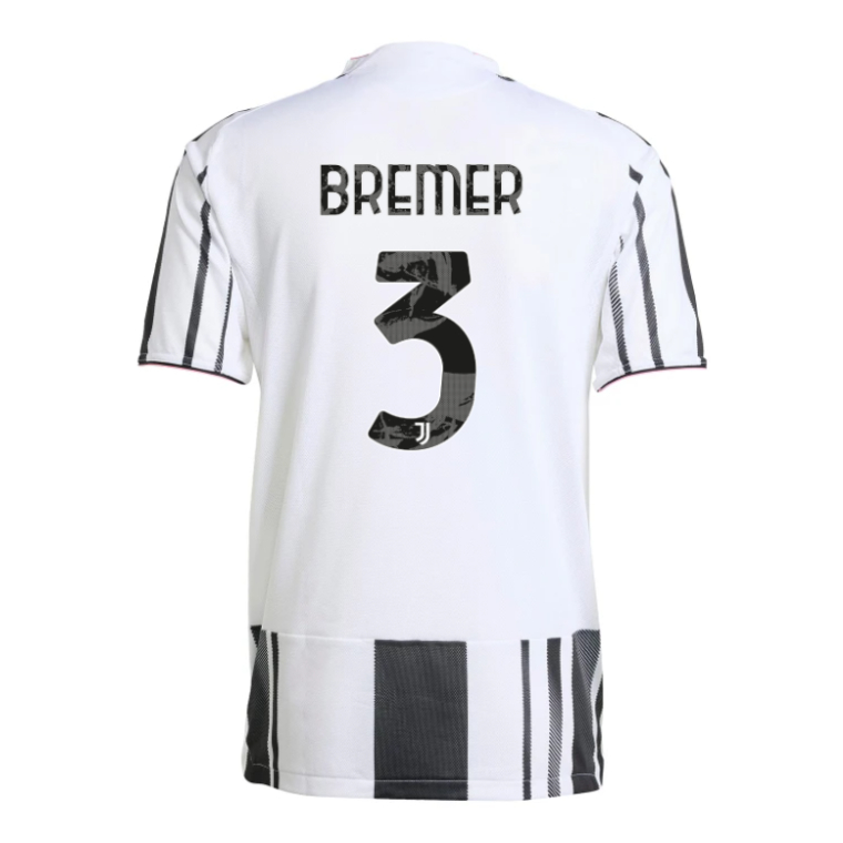 Juventus Home BREMER 3 Jersey 25-26 (Player Version)