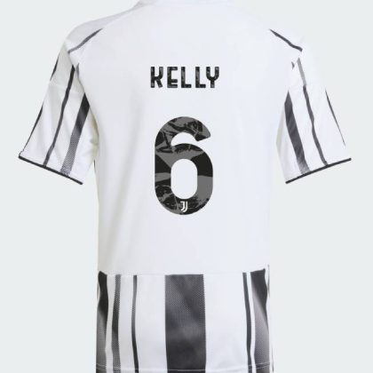 Juventus Home KELLY 6 Jeep Sponsor Jersey 25-26