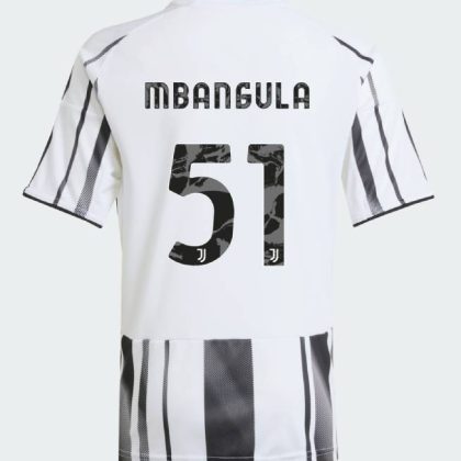 Juventus Home MBANGULA 51 Jeep Sponsor Jersey 25-26