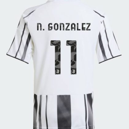 Juventus Home N. GONZALEZ 11 Jeep Sponsor Jersey 25-26
