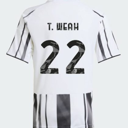 Juventus Home T. WEAH 22 Jeep Sponsor Jersey 25-26