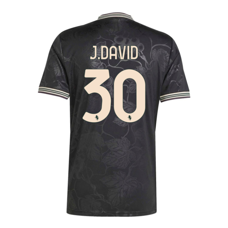 Juventus Third J.DAVID 30 Jersey 25-26