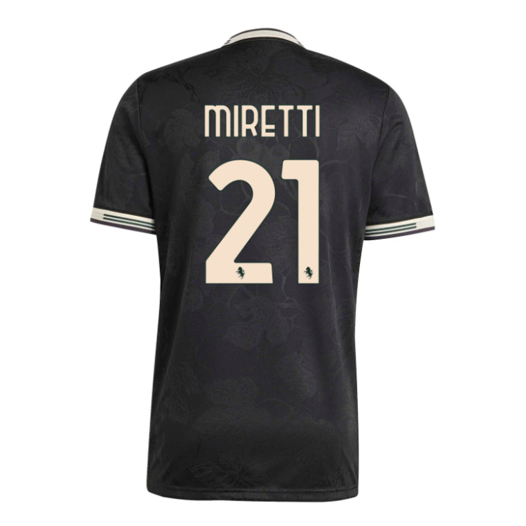Juventus Third MIRETTI 21 Jersey 25-26 (Player Version)