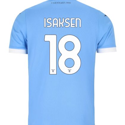 Lazio Home ISAKSEN 18 Jersey 25-26