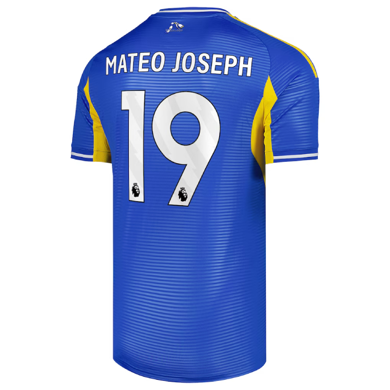 Leeds United Away MATEO JOSEPH 19 Jersey 25-26