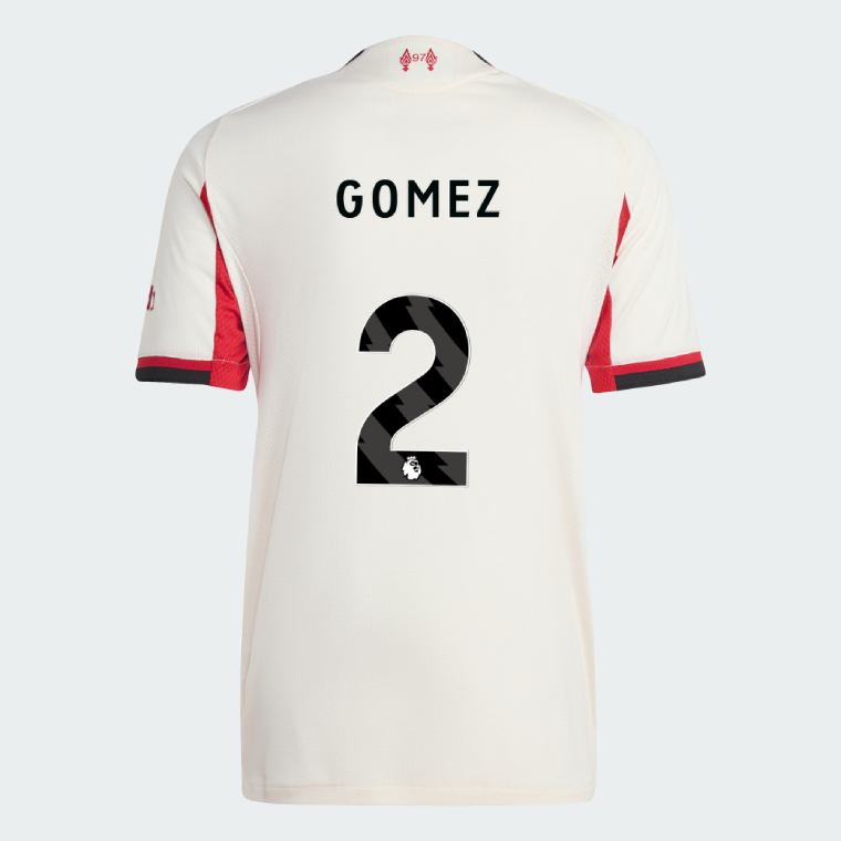 Liverpool Away GOMEZ 2 Jersey 25-26 (Player Version)