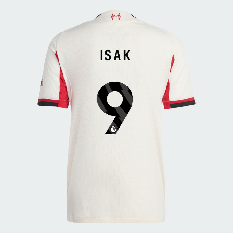 Liverpool Away ISAK 9 Jersey 25-26 (Player Version)