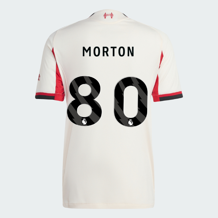 Liverpool Away MORTON 80 Jersey 25-26 (Player Version)