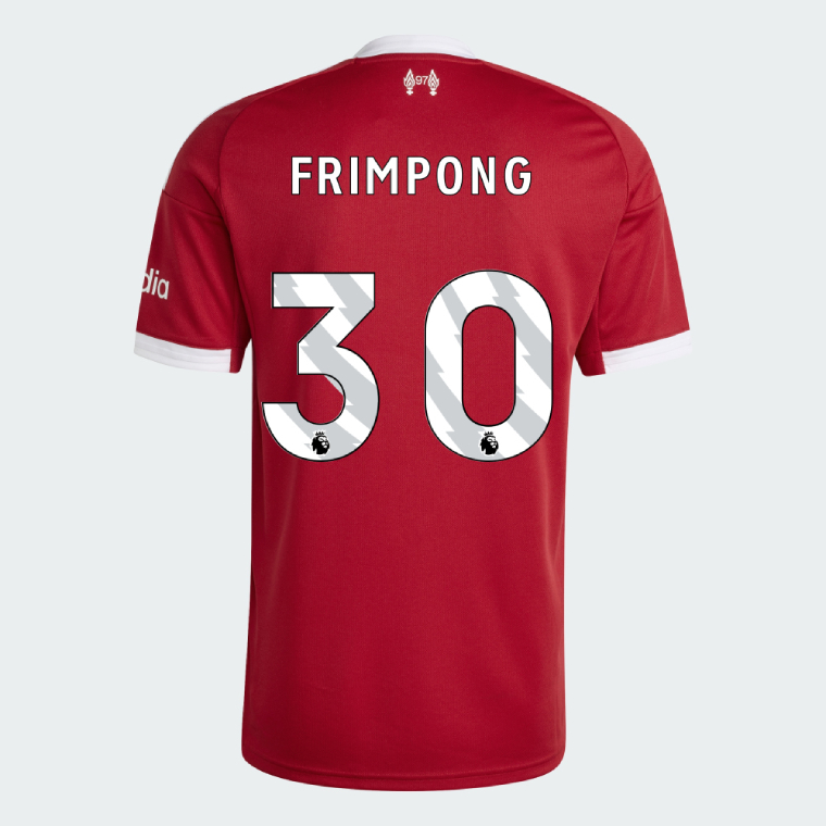 Liverpool FRIMPONG 30 Home Jersey 25-26