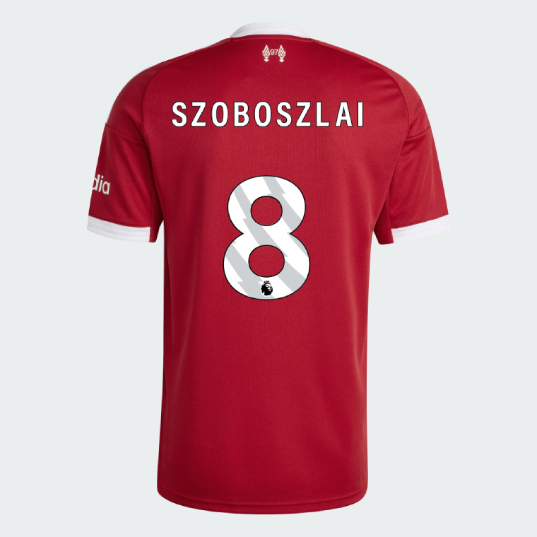Liverpool SZOBOSZLAI 8 Home Jersey 25-26
