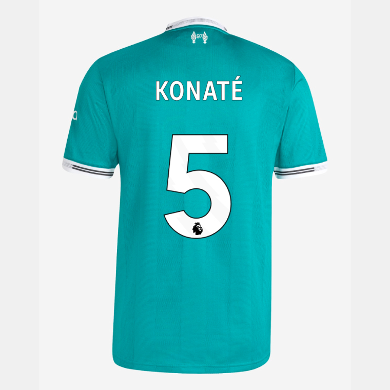 Liverpool Third KONATÉ 5 Jersey 25-26 (Player Version)