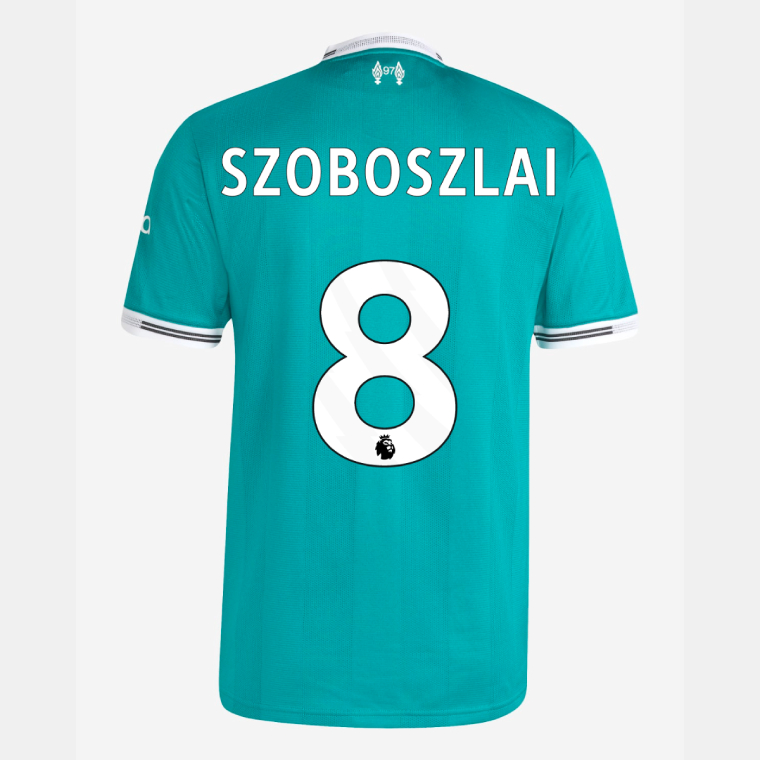 Liverpool Third SZOBOSZLAI 8 Jersey 25-26 (Player Version)