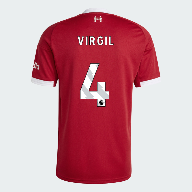 Liverpool VIRGIL 4 Home Jersey 25-26