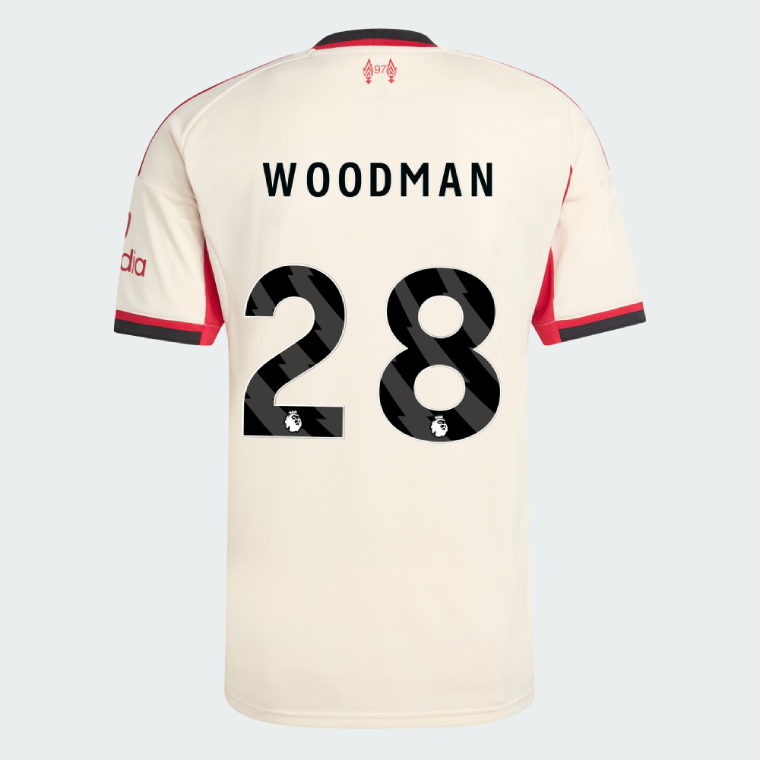 Liverpool WOODMAN 28 Away Jersey 25-26