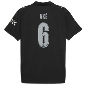 Manchester City Away AKÉ 6 UCL Jersey 25-26