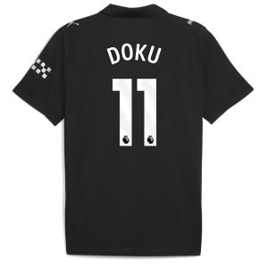 Manchester City Away DOKU 11 Jersey 25-26