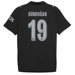 Manchester City Away GÜNDOĞAN 19 UCL Jersey 25-26